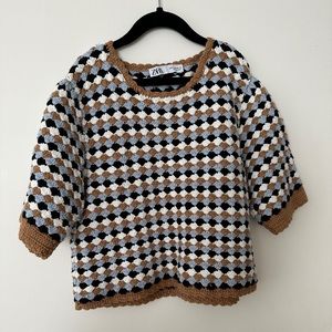 Zara Puff Sleeve Top